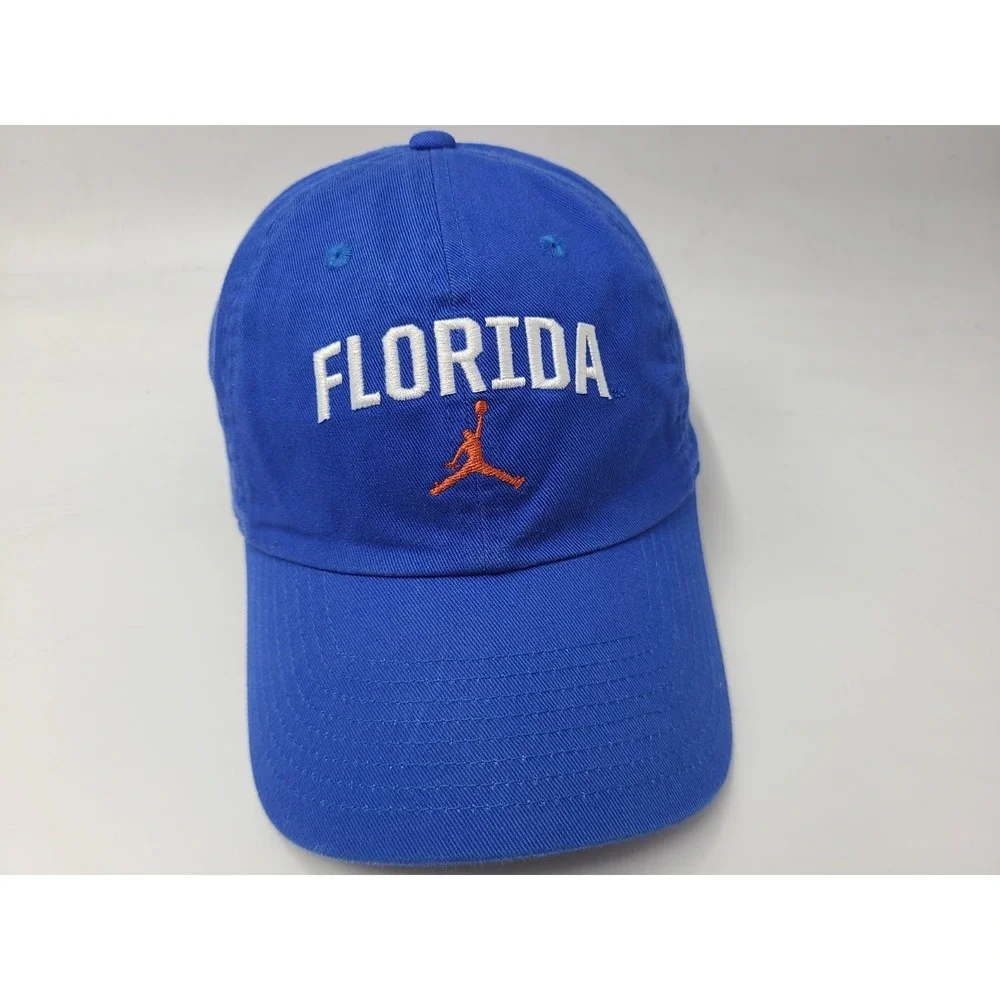 University of‎ Florida Gators Air Jordan Jumpman Strapback Hat Cap Men NCAA Blue